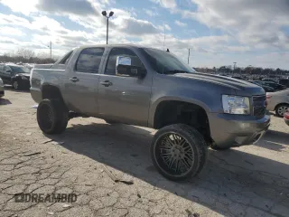 2007 Chevrolet Avalanche LTZ with VIN 3GNFK12387G161730, listed as a Copart auction lot 87256334 with 173,359 mi miles and Clean Title. Bid and sale history available at carsss.com. Image 4.