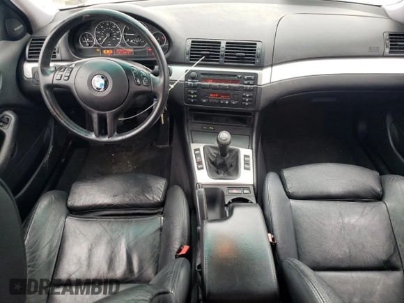 2002 BMW 3 Series 330i with VIN WBAEV53482KM01948, listed as a Copart auction lot 44892145 with 181,954 mi miles and Salvage Title. Bid and sale history available at carsss.com. Image 8.