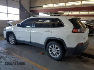 2021 Jeep Cherokee Latitude with VIN 1C4PJMCB5MD245357, listed as a Copart auction lot 45858495 with 52,187 mi miles and Salvage title. Bid and sale history available at DreamBid. Image 2.