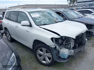 2008 Toyota Highlander Limited with VIN JTEES42A082101287, listed as a IAAI auction lot 41916511 with 165,935 mi miles. Bid and sale history available at carsss.com. Image 1.