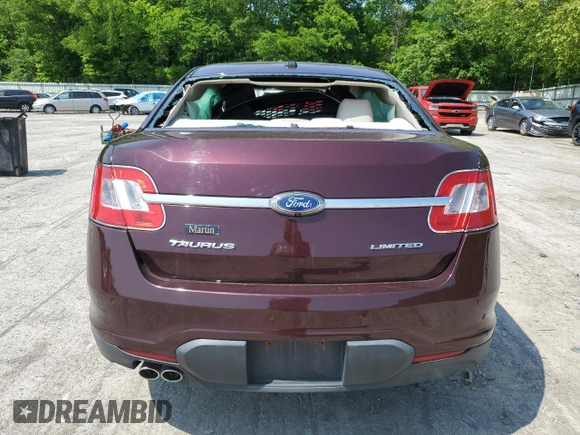 2011 Ford Taurus Limited with VIN 1FAHP2FW6BG157070, listed as a Copart auction lot 59300415 with 143,314 mi miles and Salvage title. Bid and sale history available at DreamBid. Image 6.