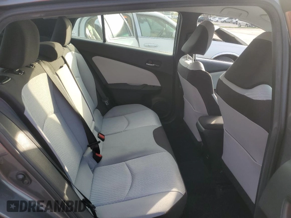 2016 Toyota Prius Two with VIN JTDKBRFU5G3505588, listed as a Copart auction lot 52018155 with 108,538 mi miles and Salvage Title. Bid and sale history available at DreamBid. Image 10.