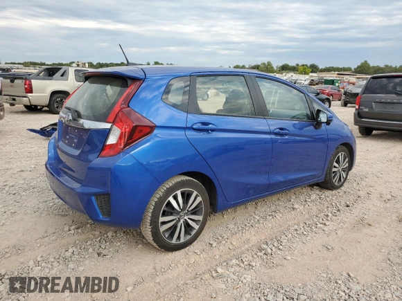 2017 Honda Fit EX-L with VIN JHMGK5H99HS018102, listed as a Copart auction lot 75699334 with Not provided miles and Salvage title. Bid and sale history available at DreamBid. Image 3.