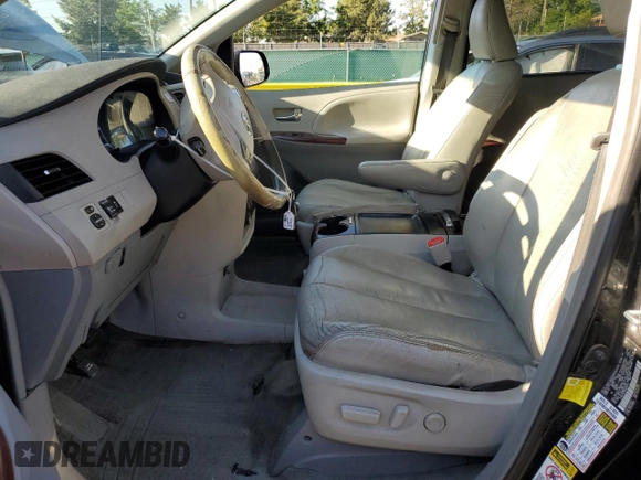 2011 Toyota Sienna XLE with VIN 5TDDK3DC5BS029513, listed as a Copart auction lot 60930395 with 234,226 mi miles and Salvage title. Bid and sale history available at DreamBid. Image 7.