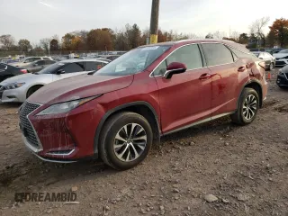 2022 Lexus RX with VIN 2T2HZMDA3NC314169, listed as a Copart auction lot 78298084 with 28,833 mi miles and Salvage Title. Bid and sale history available at carsss.com. Image 1.