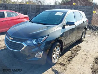 2019 Chevrolet Equinox LT with VIN 2GNAXUEV2K6187285, listed as a IAAI auction lot 41807538 with 205,098 mi miles. Bid and sale history available at carsss.com. Image 2.