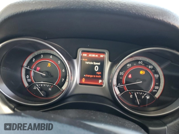 2019 Dodge Journey Crossroad z VIN 3C4PDCGG1KT797517, wystawiony jako Copart lot #54095955 z przebiegiem 40 186 mil mil oraz Szkoda całkowita • Salvage title. Historia ofert i sprzedaży dostępna na DreamBid. Obrazek 9.