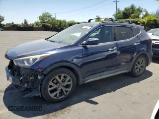 2017 Hyundai Santa Fe Ultimate z VIN 5XYZW4LA8HG503153, wystawiony jako Copart lot #57625545 z przebiegiem 127 354 mil mil oraz Szkoda całkowita • Salvage title. Historia ofert i sprzedaży dostępna na DreamBid. Obrazek 1.