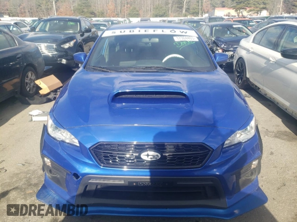 2020 Subaru WRX with VIN JF1VA1A68L9808503, listed as a Copart auction lot 37304403 with 43,886 mi miles. Bid and sale history available at carsss.com. Image 5.