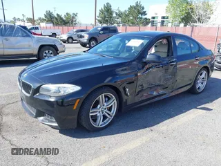 2013 BMW 5 Series 535i with VIN WBAFR7C58DC827374, listed as a IAAI auction lot 41942647 with 130,586 mi miles and . Bid and sale history available at DreamBid. Image 2.