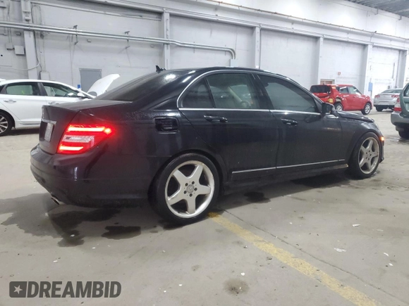 2012 Mercedes-Benz C 300 Sport with VIN WDDGF8BB3CR225609, listed as a Copart auction lot 57997535 with 171,290 mi miles and Clean title. Bid and sale history available at DreamBid. Image 3.
