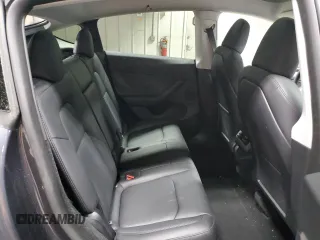 2024 Tesla Model Y Long Range with VIN 7SAYGDEE1RA254860, listed as a Copart auction lot 50750225 with 12,343 mi miles and Salvage Title. Bid and sale history available at DreamBid. Image 10.