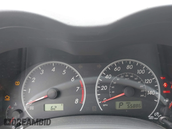 2009 Toyota Corolla with VIN JTDBL40EX9J053301, listed as a IAAI auction lot 42104828 with 55,886 mi miles and . Bid and sale history available at carsss.com. Image 7.