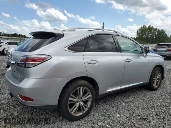 2015 Lexus RX 350 with VIN JTJZK1BA9F2426292, listed as a Copart auction lot 60992075 with 92,308 mi miles and Salvage title. Bid and sale history available at DreamBid. Image 3.