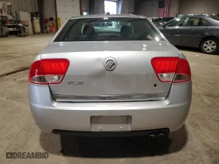 2010 Mercury Milan with VIN 3MEHM0HA9AR613268, listed as a Copart auction lot 52582055 with 26,587 mi miles and Salvage Title. Bid and sale history available at carsss.com. Image 6.
