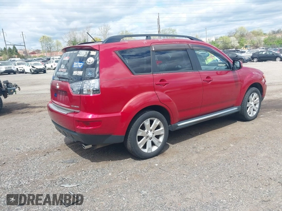 2011 Mitsubishi Outlander SE with VIN JA4AS3AW8BU008159, listed as a IAAI auction lot 42059678 with 106,690 mi miles and . Bid and sale history available at DreamBid. Image 4.