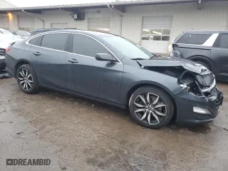 2020 Chevrolet Malibu RS with VIN 1G1ZG5ST0LF143130, listed as a Copart auction lot 43481565 with 56,137 mi miles and Salvage Title. Bid and sale history available at carsss.com. Image 4.