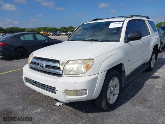 2005 Toyota 4Runner SR5 with VIN JTEZU14R750046647, listed as a IAAI auction lot 42055705 with 279,909 mi miles. Bid and sale history available at carsss.com. Image 6.