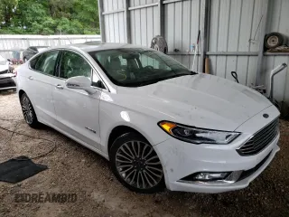 2018 Ford Fusion Hybrid Titanium with VIN 3FA6P0RU7JR128562, listed as a Copart auction lot 49174533 with 64,928 mi miles. Bid and sale history available at carsss.com. Image 4.