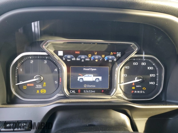 2021 GMC Sierra 3500HD Denali z VIN 1GT49WEY1MF262069, wystawiony jako Copart lot #86357684 z przebiegiem 52 632 mil mil oraz Szkoda całkowita • Salvage title. Historia ofert i sprzedaży dostępna na DreamBid. Obrazek 9.