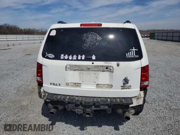 2009 Honda Pilot Touring with VIN 5FNYF489X9B026132, listed as a Copart auction lot 49679725 with 256,007 mi miles and Salvage Title. Bid and sale history available at carsss.com. Image 6.