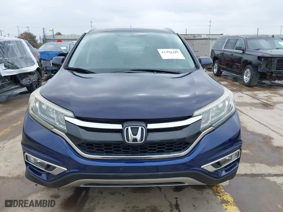 2016 Honda CR-V EX-L with VIN 2HKRM3H73GH535979, listed as a IAAI auction lot 41491448 with 100,700 mi miles. Bid and sale history available at carsss.com. Image 13.