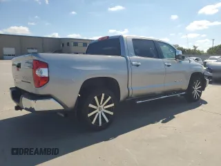 2018 Toyota Tundra 2WD SR5 with VIN 5TFEM5F13JX126658, listed as a Copart auction lot 71822634 with 75,477 mi miles and Clean Title. Bid and sale history available at carsss.com. Image 3.