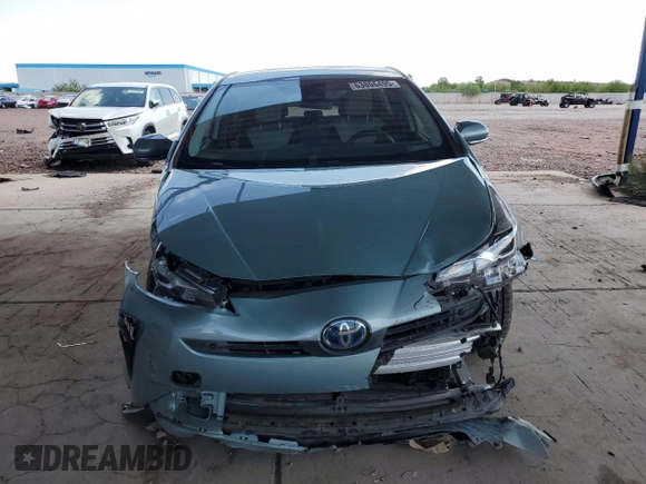 2020 Toyota Prius L Eco with VIN JTDKARFU0L3107685, listed as a Copart auction lot 63806495 with 32,900 mi miles and Salvage title. Bid and sale history available at DreamBid. Image 5.