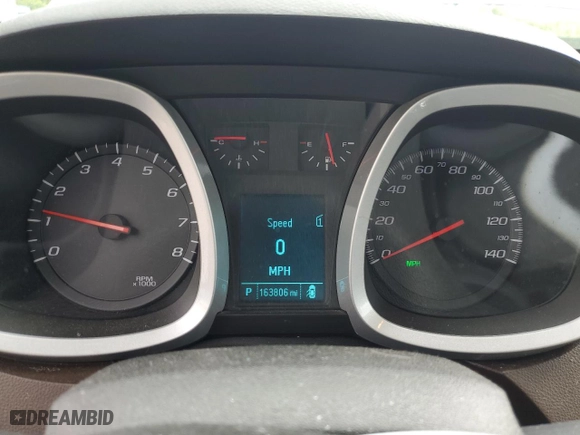 2012 Chevrolet Equinox LT w/2LT with VIN 2GNFLPE55C6173773, listed as a Copart auction lot 53961474 with 163,806 mi miles and Salvage Title. Bid and sale history available at carsss.com. Image 9.