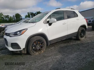 2022 Chevrolet Trax LT with VIN KL7CJPSMXNB536918, listed as a Copart auction lot 55968315 with 56,052 mi miles and Salvage title. Bid and sale history available at DreamBid. Image 1.
