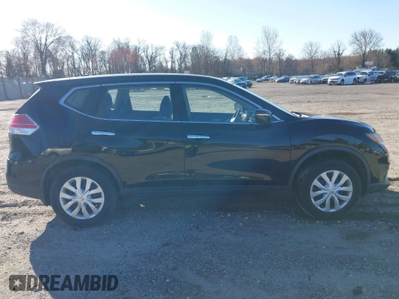 2015 Nissan Rogue S with VIN KNMAT2MV6FP540952, listed as a IAAI auction lot 41858193 with 70,382 mi miles. Bid and sale history available at carsss.com. Image 13.
