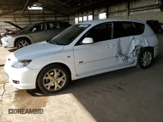 2008 Mazda 3 s GT *Ltd Avail* with VIN JM1BK344481154962, listed as a Copart auction lot 52568505 with 221,982 mi miles and Salvage Title. Bid and sale history available at carsss.com. Image 1.