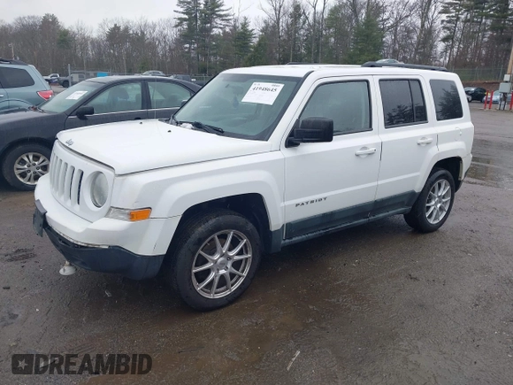 2011 Jeep Patriot Sport with VIN 1J4NF1GB0BD258347, listed as a IAAI auction lot 41948645 with 171,440 mi miles. Bid and sale history available at carsss.com. Image 2.