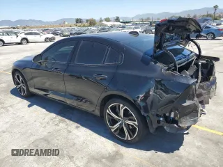 2024 Volvo S60 Plus Dark Theme with VIN 7JRL12FL2RG291095, listed as a Copart auction lot 56045645 with 48,162 mi miles and Salvage title. Bid and sale history available at DreamBid. Image 2.