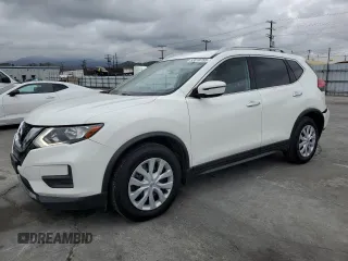 2017 Nissan Rogue S with VIN JN8AT2MT3HW143226, listed as a Copart auction lot 53018755 with 90,434 mi miles and Salvage Title. Bid and sale history available at carsss.com. Image 1.