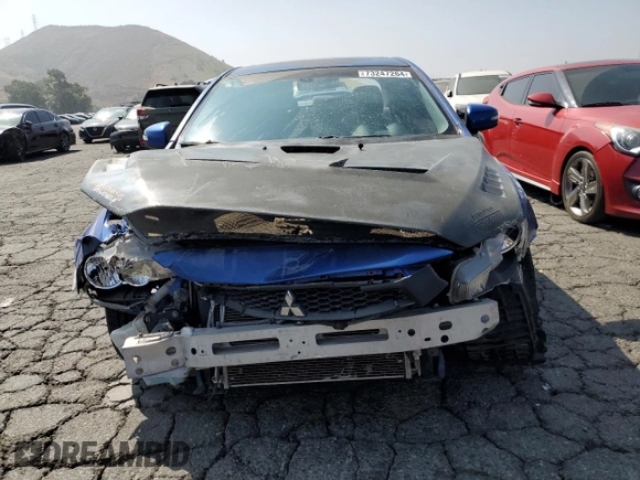 2016 Mitsubishi Lancer GT with VIN JA32U8FW6GU008662, listed as a Copart auction lot 73247264 with 57,840 mi miles and Salvage Title. Bid and sale history available at DreamBid. Image 5.