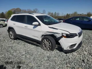 2019 Jeep Cherokee Latitude with VIN 1C4PJLCB8KD173609, listed as a Copart auction lot 51181925 with 77,260 mi miles and Salvage Title. Bid and sale history available at DreamBid. Image 4.