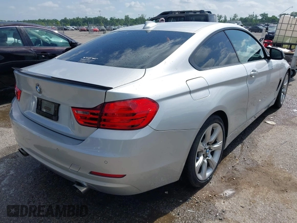 2014 BMW 4 Series 435i with VIN WBA3R1C52EK191381, listed as a IAAI auction lot 42257612 with 161,112 mi miles and . Bid and sale history available at DreamBid. Image 4.