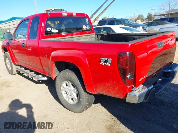 2004 Chevrolet Colorado LS Z71 with VIN 1GCDT196648210468, listed as a IAAI auction lot 41342300 with 206,478 mi miles. Bid and sale history available at carsss.com. Image 3.