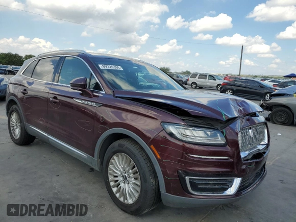 2019 Lincoln Nautilus Standard z VIN 2LMPJ8J96KBL19699, wystawiony jako Copart lot #69226394 z przebiegiem Nie podano mil oraz Szkoda całkowita • Salvage title. Historia ofert i sprzedaży dostępna na DreamBid. Obrazek 4.