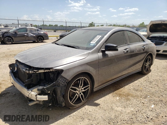 2018 Mercedes-Benz CLA 250 with VIN WDDSJ4EB9JN649071, listed as a Copart auction lot 62972653 with 62,954 mi miles and . Bid and sale history available at DreamBid. Image 1.