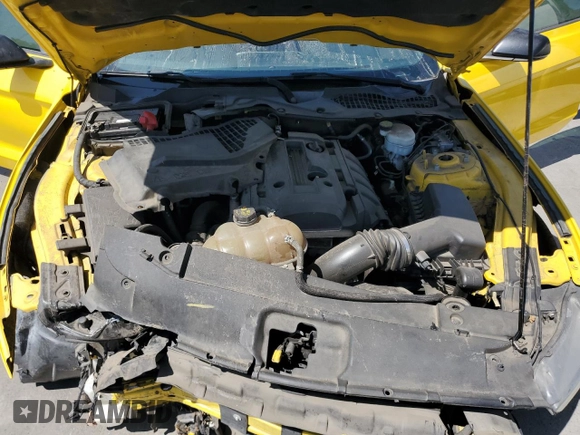 2015 Ford Mustang EcoBoost with VIN 1FA6P8TH7F5352435, listed as a Copart auction lot 55608135 with 164,847 mi miles and Clean Title. Bid and sale history available at carsss.com. Image 11.