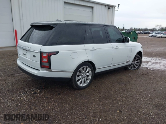 2015 Land Rover Range Rover HSE с VIN SALGS2VF7FA229689, выставлен на аукционе IAAI как лот 42092133 с пробегом 107 963 миль миль и . История ставок и продаж доступна на DreamBid. Изображение 4.