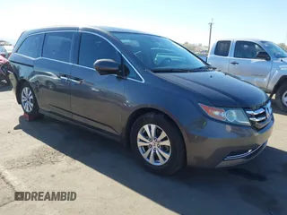 2016 Honda Odyssey EX-L z VIN 5FNRL5H64GB004052, wystawiony jako IAAI lot #41412924 z przebiegiem 641 604 mil mil oraz . Historia ofert i sprzedaży dostępna na DreamBid. Obrazek 1.
