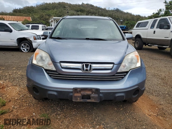 2007 Honda CR-V EX-L with VIN JHLRE38797C059328, listed as a Copart auction lot 51526525 with 92,801 mi miles and Clean Title. Bid and sale history available at carsss.com. Image 5.