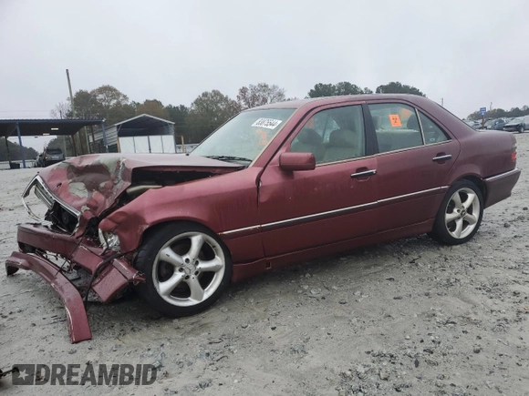 1999 Mercedes-Benz C 230/260/280/320 with VIN WDBHA24G6XA665992, listed as a Copart auction lot 83875544 with Not Provided miles and Salvage Title. Bid and sale history available at carsss.com. Image 1.