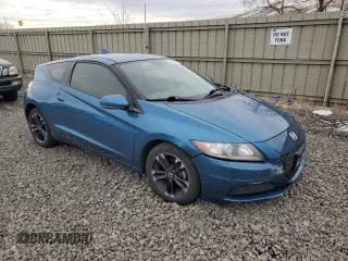 2014 Honda CR-Z with VIN JHMZF1C44ES001432, listed as a Copart auction lot 85555954 with 41,763 mi miles and Salvage Title. Bid and sale history available at carsss.com. Image 4.