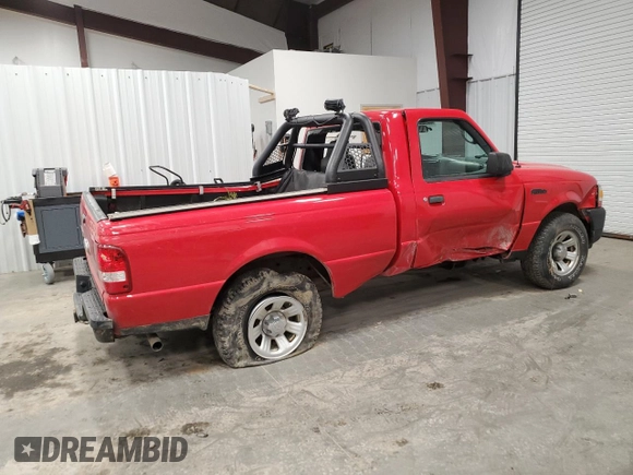 2009 Ford Ranger XL with VIN 1FTYR10D29PA43387, listed as a Copart auction lot 49920275 with 89,297 mi miles and Salvage Title. Bid and sale history available at DreamBid. Image 3.