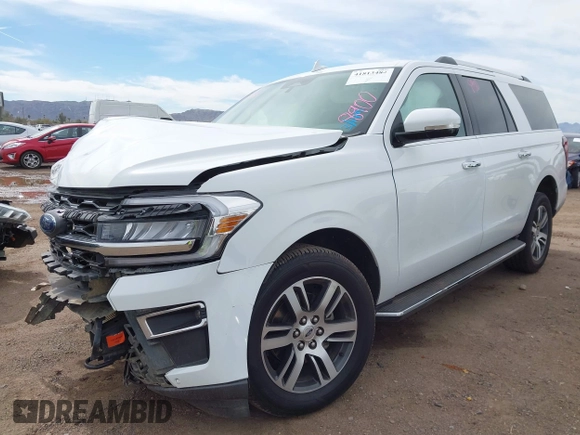 2023 Ford Expedition Max Limited z VIN 1FMJK2A80PEA55829, wystawiony jako IAAI lot #41813484 z przebiegiem 50 772 mil mil oraz . Historia ofert i sprzedaży dostępna na DreamBid. Obrazek 21.