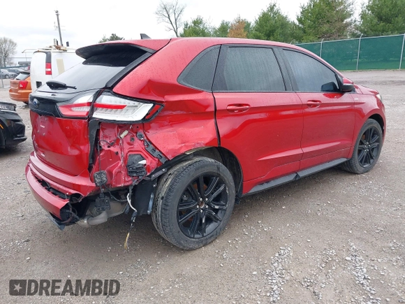 2020 Ford Edge SEL z VIN 2FMPK3J94LBB54068, wystawiony jako IAAI lot #41912225 z przebiegiem 83 528 mil mil oraz . Historia ofert i sprzedaży dostępna na DreamBid. Obrazek 4.